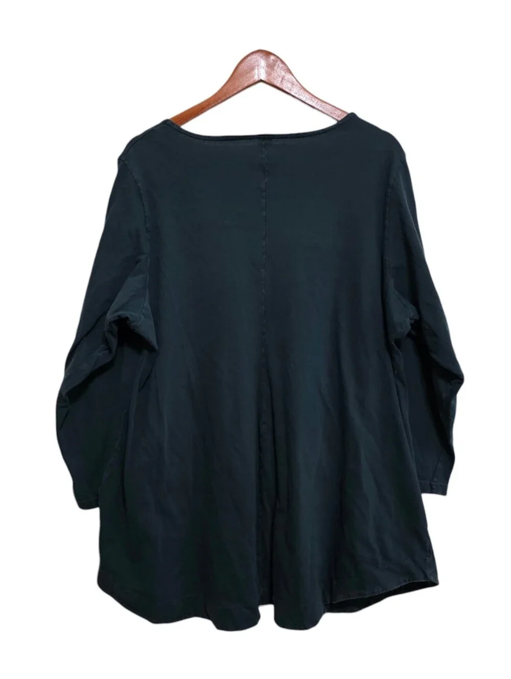 Blue Fish Pocket Tunic in Dark Teal Size 2